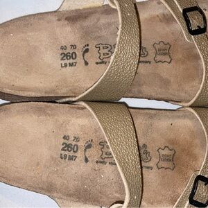 Birkenstock tan Slip on